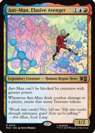 Ant-Man, Elusive Avenger  [Commander: Marvel Super Heroes]