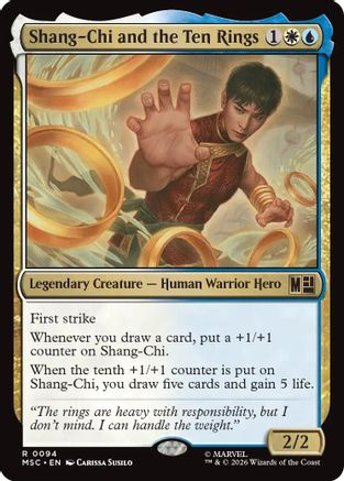 Shang-Chi and the Ten Rings  [Commander: Marvel Super Heroes]