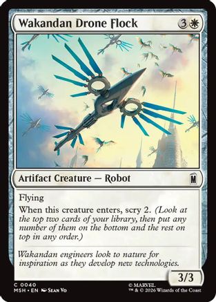Wakandan Drone Flock  [Marvel Super Heroes] Foil