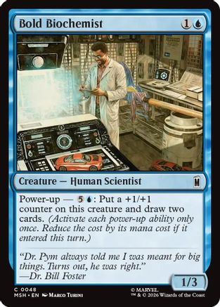 Bold Biochemist  [Marvel Super Heroes]