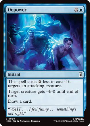 Depower  [Marvel Super Heroes] Foil