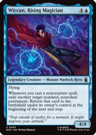 Wiccan, Rising Magician  [Marvel Super Heroes] Foil