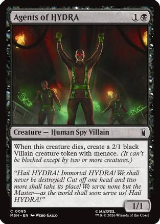 Agents of HYDRA  [Marvel Super Heroes] Foil