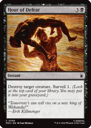 Hour of Defeat  [Marvel Super Heroes] Foil