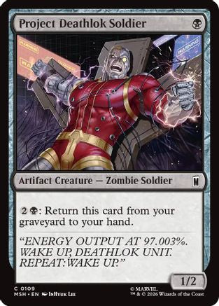Project Deathlok Soldier  [Marvel Super Heroes]