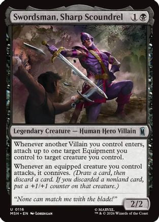 Swordsman, Sharp Scoundrel  [Marvel Super Heroes]