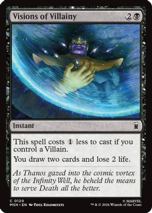 Visions of Villainy  [Marvel Super Heroes] Foil