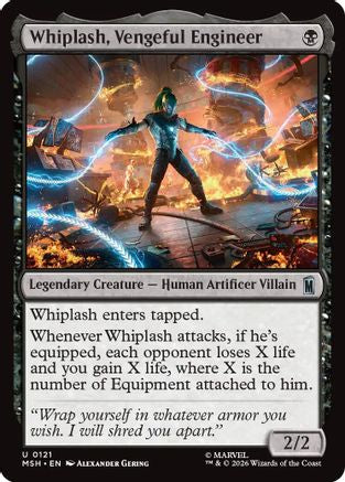 Whiplash, Vengeful Engineer  [Marvel Super Heroes] Foil