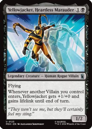Yellowjacket, Heartless Marauder  [Marvel Super Heroes] Foil