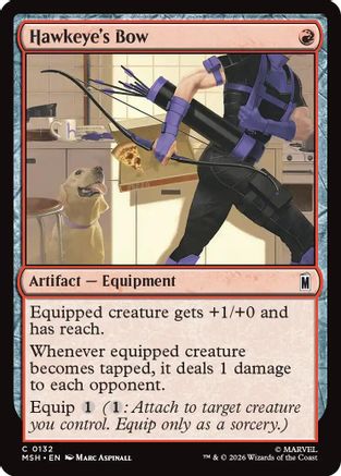 Hawkeye's Bow  [Marvel Super Heroes] Foil