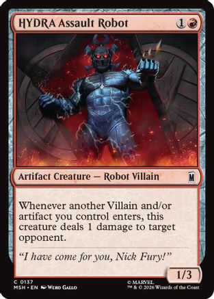 HYDRA Assault Robot  [Marvel Super Heroes] Foil