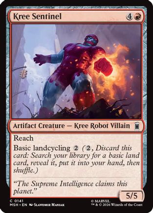 Kree Sentinel  [Marvel Super Heroes] Foil