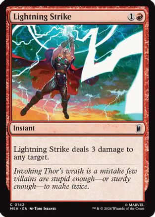 Lightning Strike  [Marvel Super Heroes]