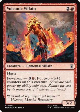 Volcanic Villain  [Marvel Super Heroes]