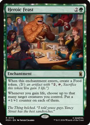 Heroic Feast  [Marvel Super Heroes] Foil