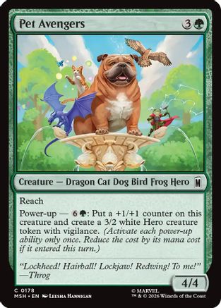 Pet Avengers  [Marvel Super Heroes] Foil