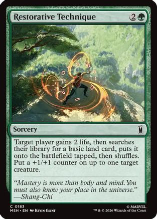Restorative Technique  [Marvel Super Heroes] Foil
