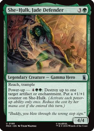 She-Hulk, Jade Defender  [Marvel Super Heroes]