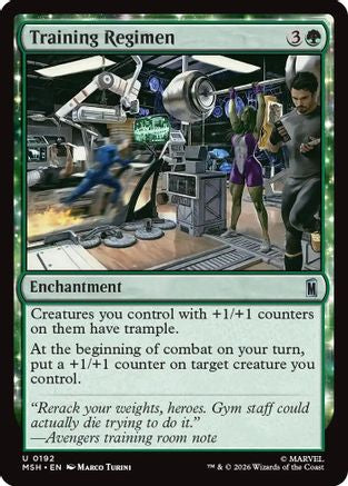 Training Regimen  [Marvel Super Heroes] Foil
