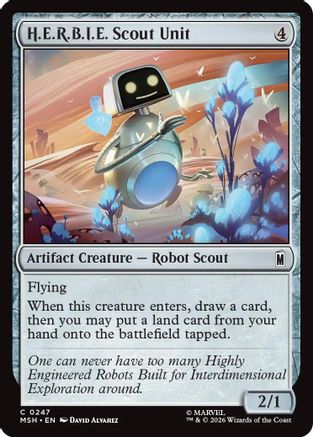 H.E.R.B.I.E. Scout Unit  [Marvel Super Heroes] Foil