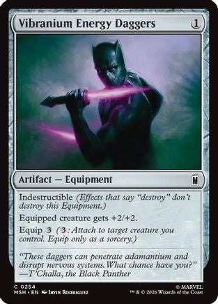 Vibranium Energy Daggers  [Marvel Super Heroes] Foil