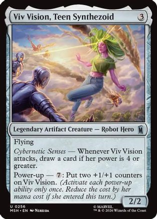 Viv Vision, Teen Synthezoid  [Marvel Super Heroes] Foil