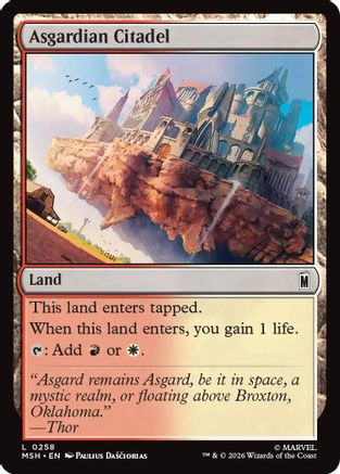 Asgardian Citadel  [Marvel Super Heroes] Foil