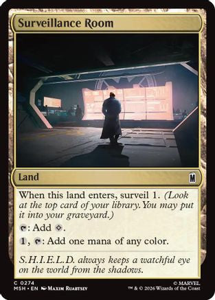 Surveillance Room  [Marvel Super Heroes] Foil