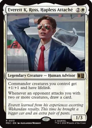 Everett K. Ross, Hapless Attache  [Commander: Marvel Super Heroes]