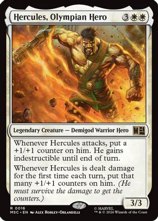 Hercules, Olympian Hero  [Commander: Marvel Super Heroes]