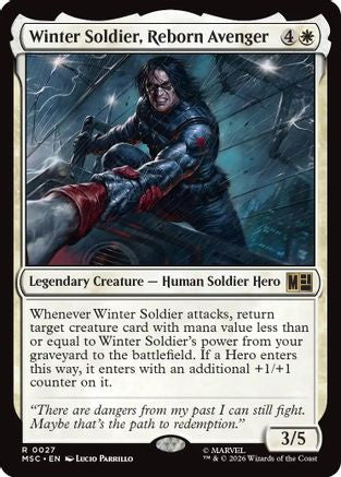 Winter Soldier, Reborn Avenger  [Commander: Marvel Super Heroes]