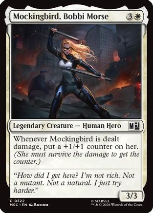 Mockingbird, Bobbi Morse (0522)  [Commander: Marvel Super Heroes] Foil