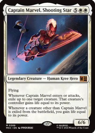 Captain Marvel, Shooting Star  [Commander: Marvel Super Heroes] Foil