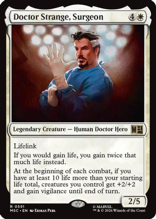 Doctor Strange, Surgeon  [Commander: Marvel Super Heroes]