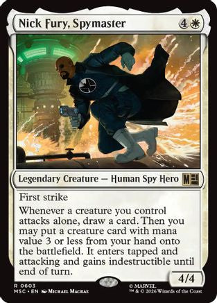 Nick Fury, Spymaster  [Commander: Marvel Super Heroes]