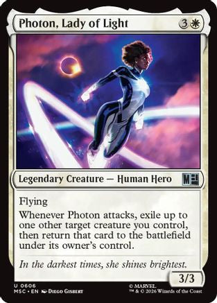 Photon, Lady of Light  [Commander: Marvel Super Heroes]