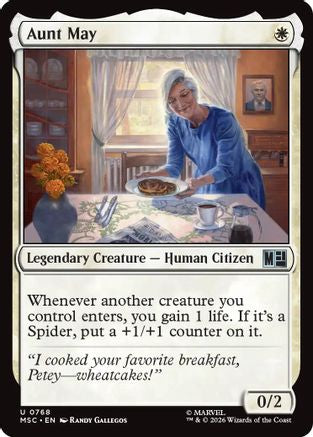 Aunt May  [Commander: Marvel Super Heroes] Foil