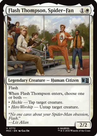 Flash Thompson, Spider-Fan  [Commander: Marvel Super Heroes]