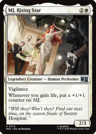 MJ, Rising Star  [Commander: Marvel Super Heroes] Foil