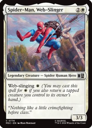 Spider-Man, Web-Slinger  [Commander: Marvel Super Heroes]
