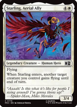 Starling, Aerial Ally  [Commander: Marvel Super Heroes]