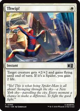 Thwip!  [Commander: Marvel Super Heroes]