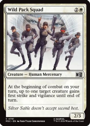 Wild Pack Squad  [Commander: Marvel Super Heroes] Foil