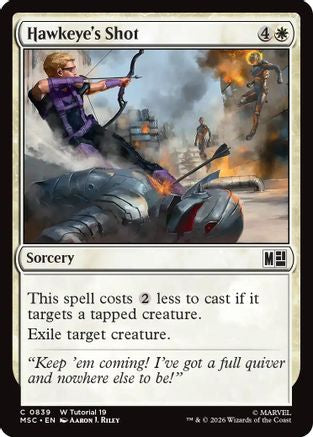 Hawkeye's Shot  [Commander: Marvel Super Heroes]