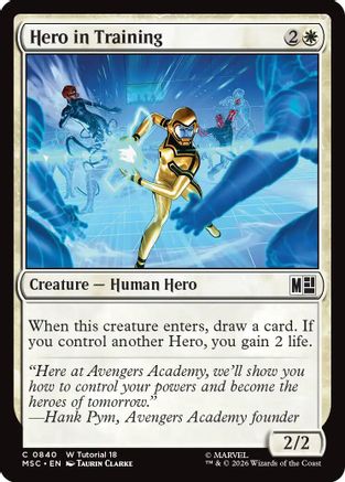 Hero in Training  [Commander: Marvel Super Heroes]