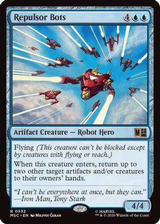 Repulsor Bots  [Commander: Marvel Super Heroes]