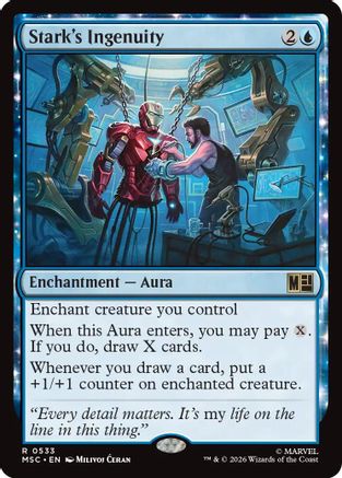 Stark's Ingenuity  [Commander: Marvel Super Heroes] Foil