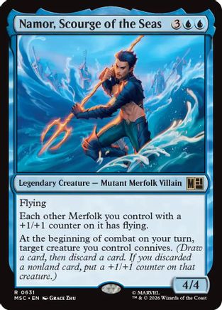 Namor, Scourge of the Seas  [Commander: Marvel Super Heroes]