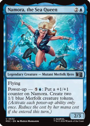 Namora, the Sea Queen  [Commander: Marvel Super Heroes]