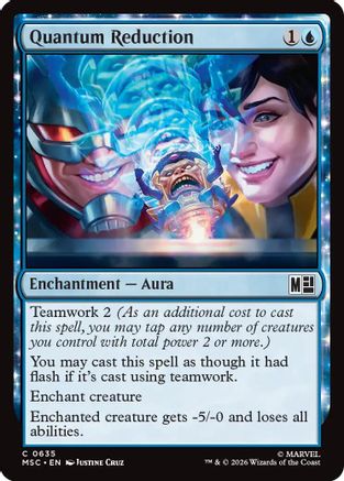 Quantum Reduction  [Commander: Marvel Super Heroes] Foil